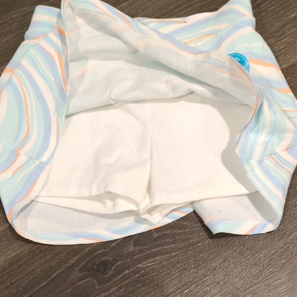 NWT Carter's Active Skort- Sunset Waves